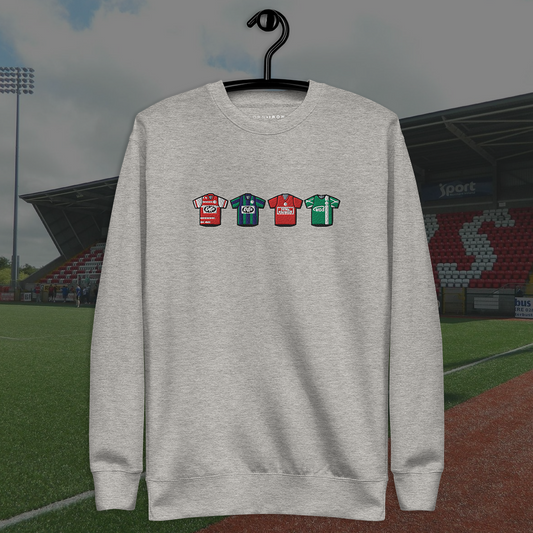 Cliftonville Home & Away Retro Kit Sweatshirt