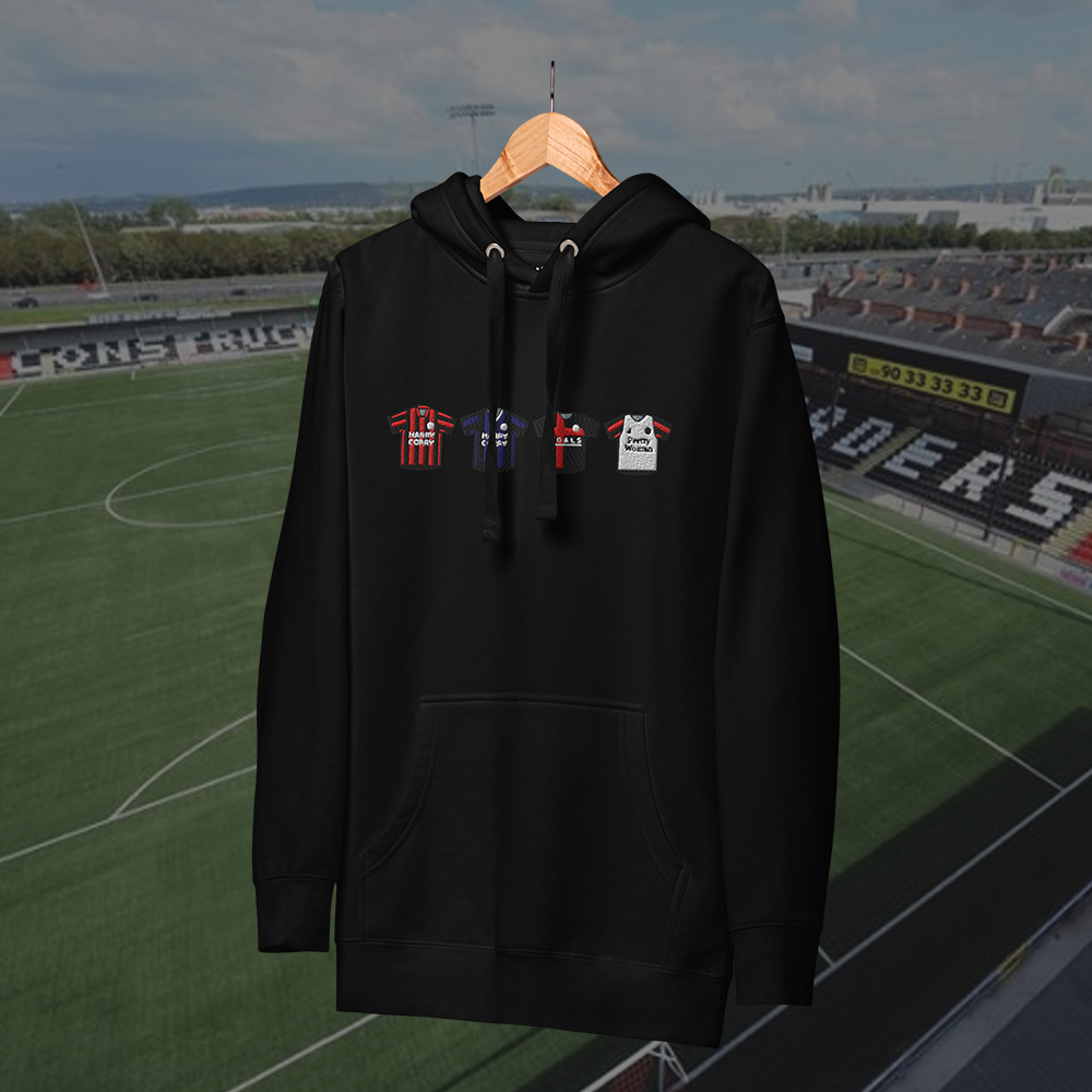 Crusaders Home & Away Retro Kit Hoodie