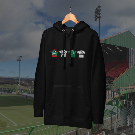 Glentoran Home & Away Retro Kit Hoodie