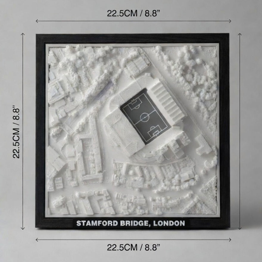 Stamford Bridge 3D Map Artwork