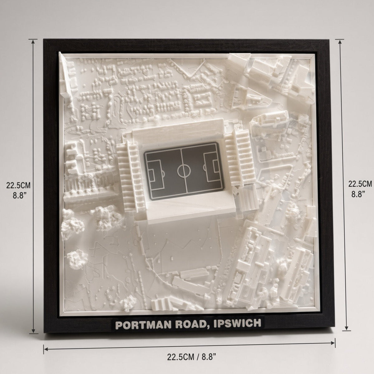 Portman Road 3D Map Artwork