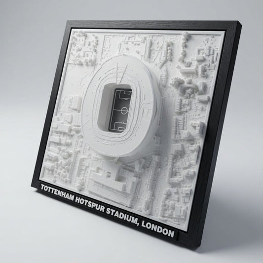 Tottenham Hotspur Stadium 3D Map Artwork