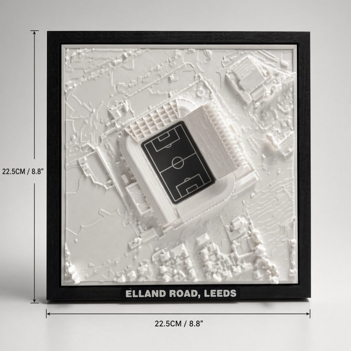 Elland Road 3D Map Artwork