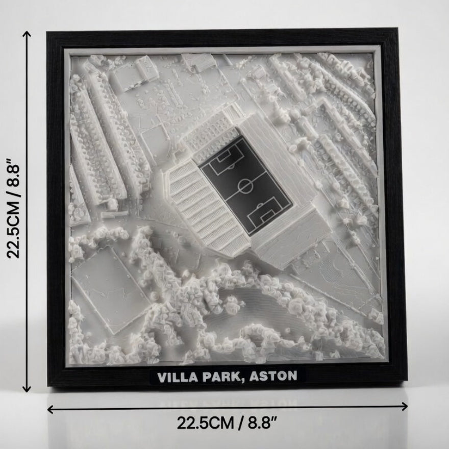 Villa Park 3D Map Artwork