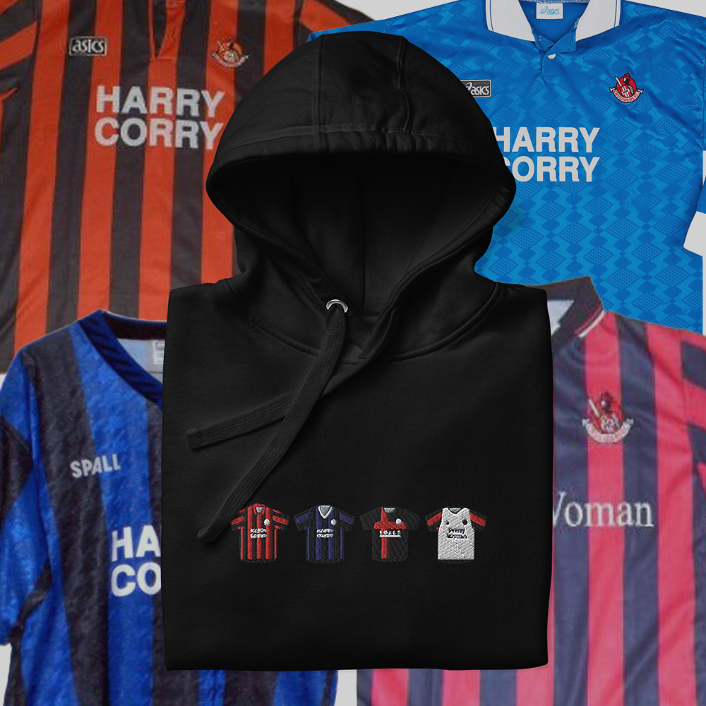 Crusaders Home & Away Retro Kit Hoodie