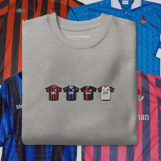 Crusaders Home & Away Retro Kit Sweatshirt