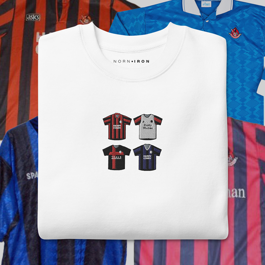 Crusaders Home & Away Retro Kit T-Shirt