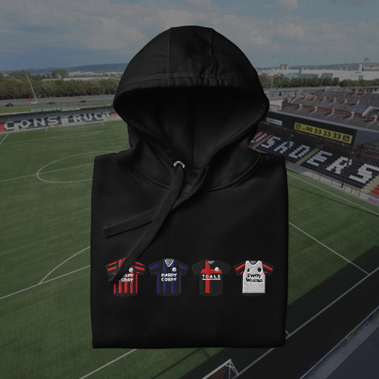 Crusaders Home & Away Retro Kit Hoodie