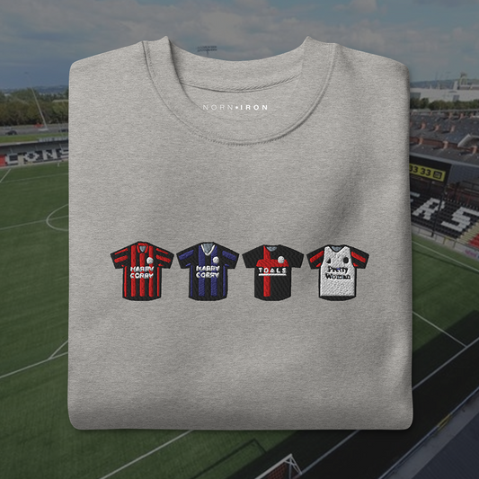 Crusaders Home & Away Retro Kit Sweatshirt