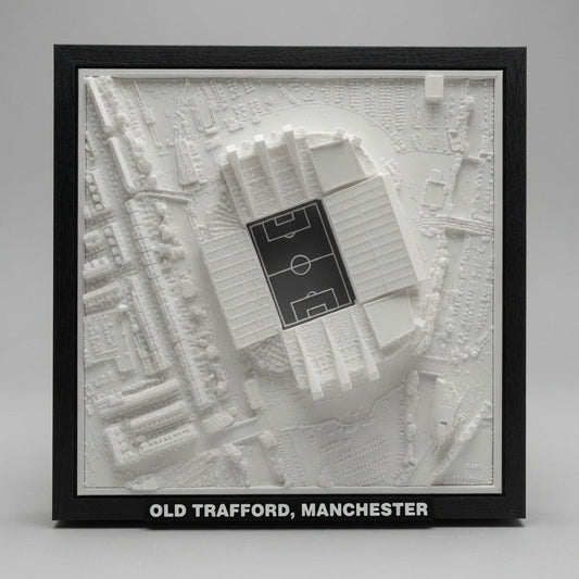 Old Trafford 3D Map Artwork