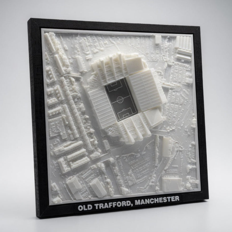 Old Trafford 3D Map Artwork