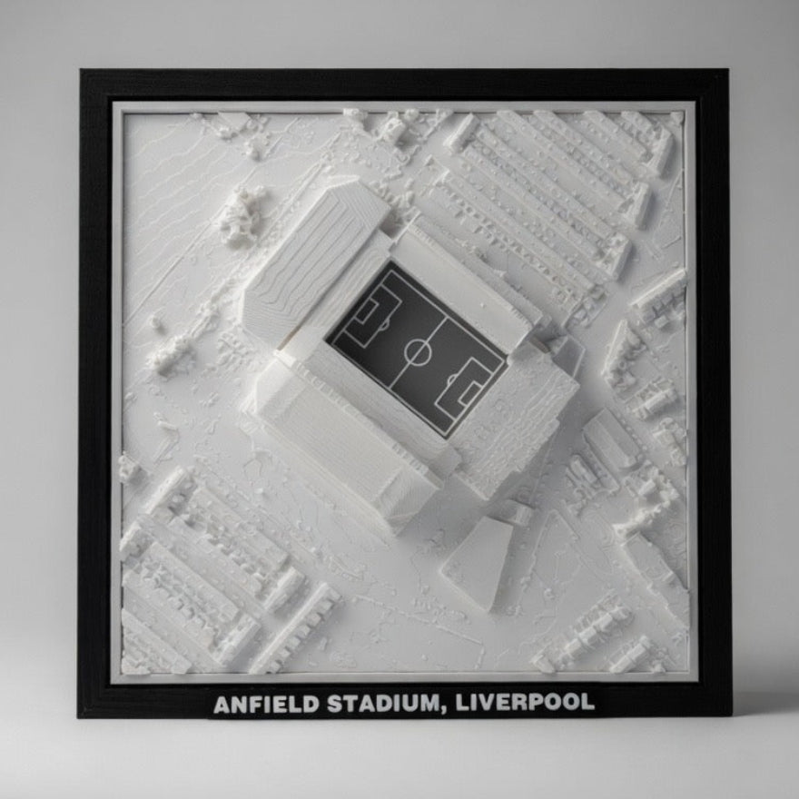 Anfield 3D Map Artwork