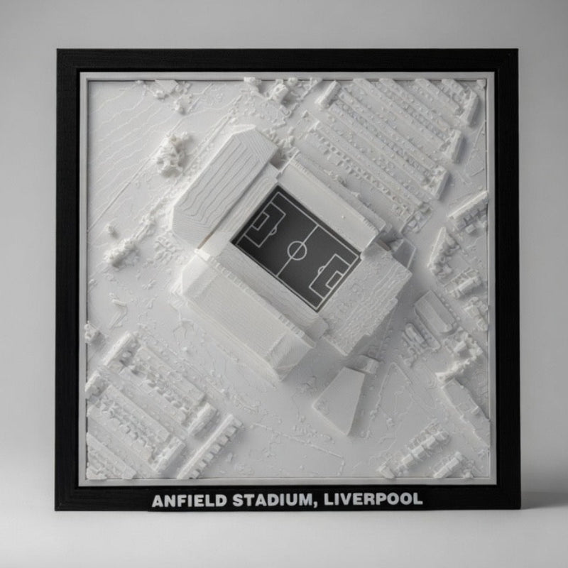 Anfield 3D Map Artwork