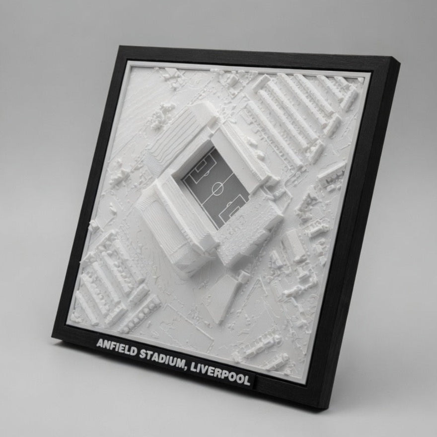 Anfield 3D Map Artwork