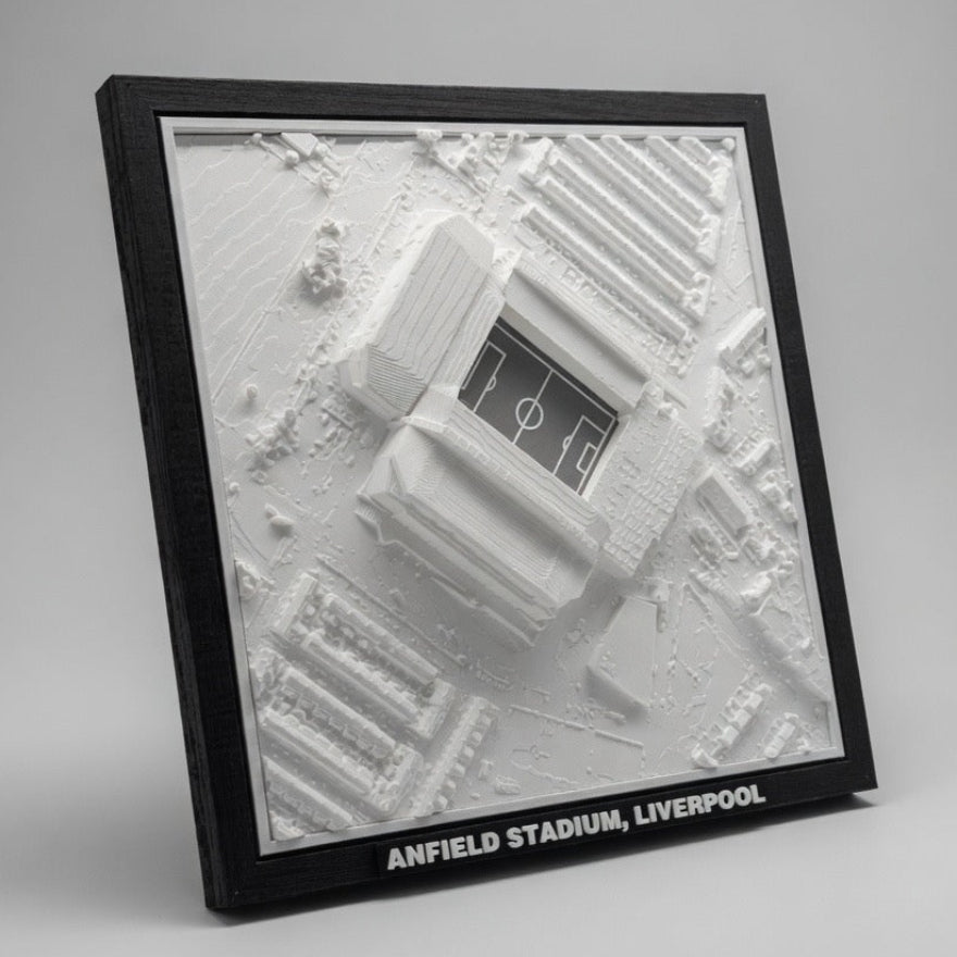 Anfield 3D Map Artwork