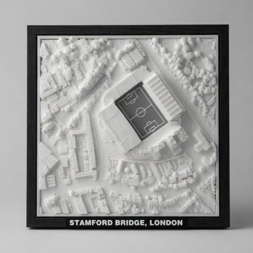 Stamford Bridge 3D Map Artwork