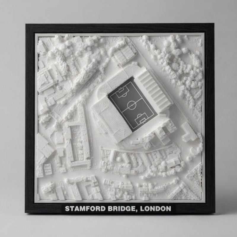 Stamford Bridge 3D Map Artwork