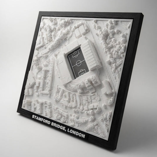 Stamford Bridge 3D Map Artwork