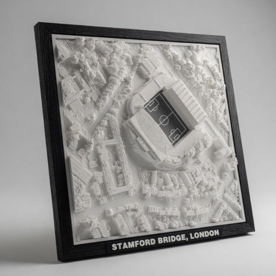 Stamford Bridge 3D Map Artwork