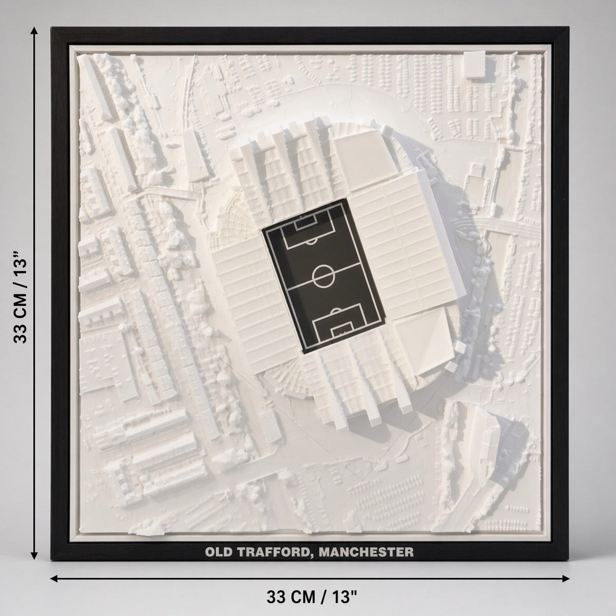 Old Trafford 3D Map Artwork