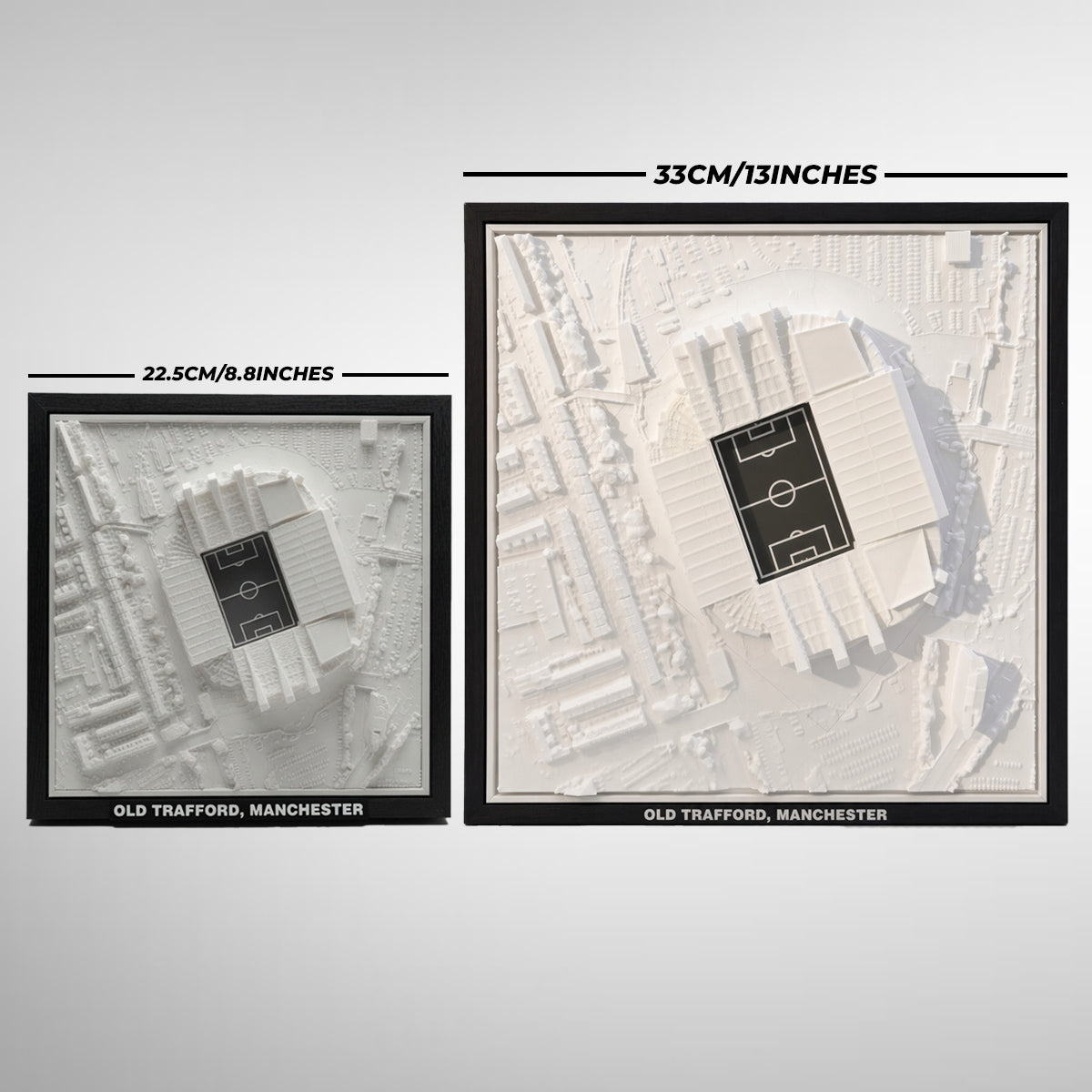 Old Trafford 3D Map Artwork