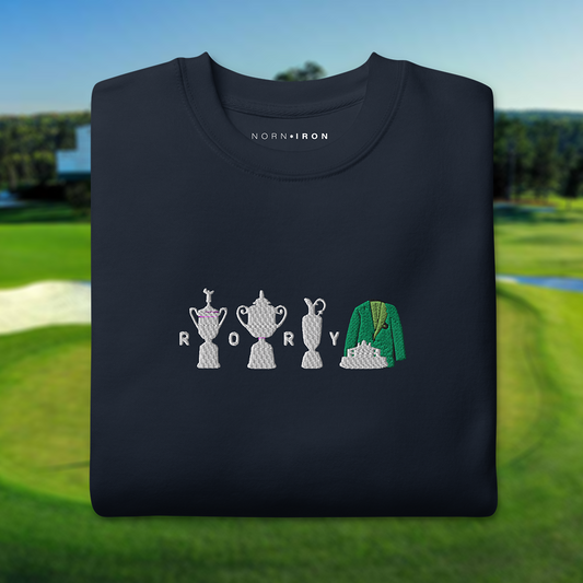 Rory McIlroy Career Grand Slam Embroidered Sweatshirt