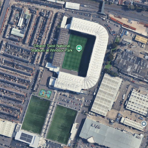 Windsor Park 3D Map Artwork