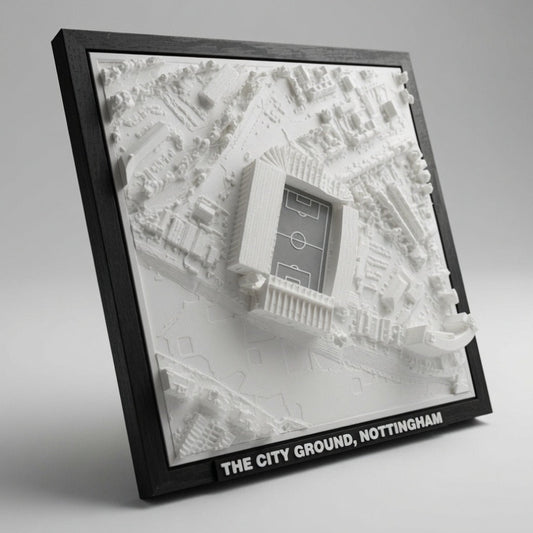 The City Ground 3D Map Artwork