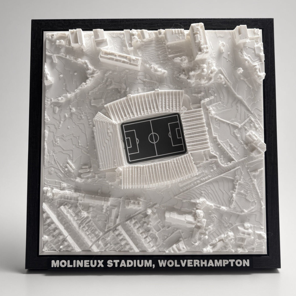 Molineux Stadium 3D Map Artwork