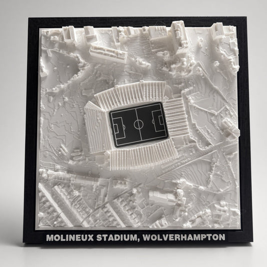 Molineux Stadium 3D Map Artwork