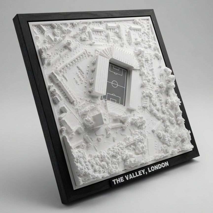 The Valley 3D Map Artwork