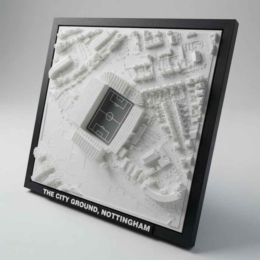 The City Ground 3D Map Artwork