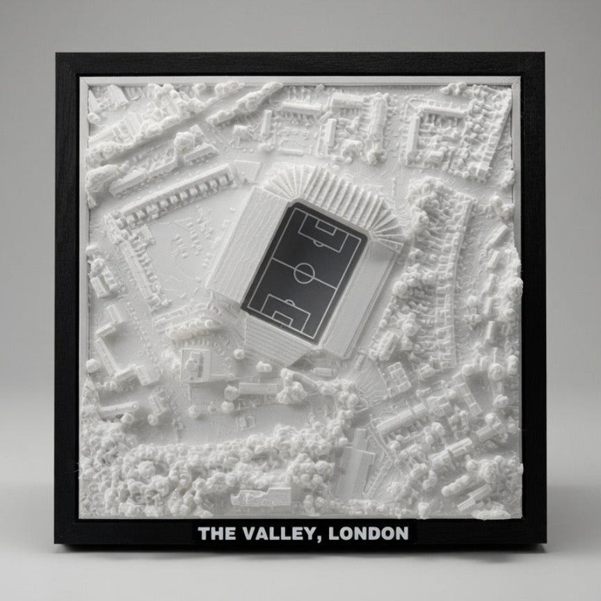 The Valley 3D Map Artwork
