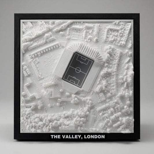 The Valley 3D Map Artwork