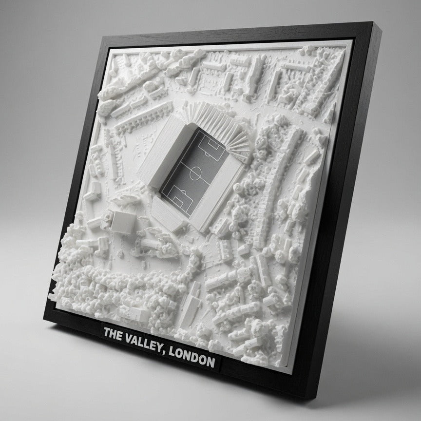 The Valley 3D Map Artwork