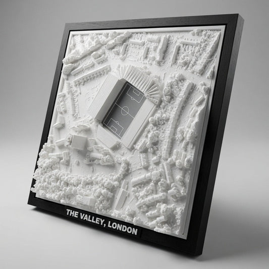 The Valley 3D Map Artwork
