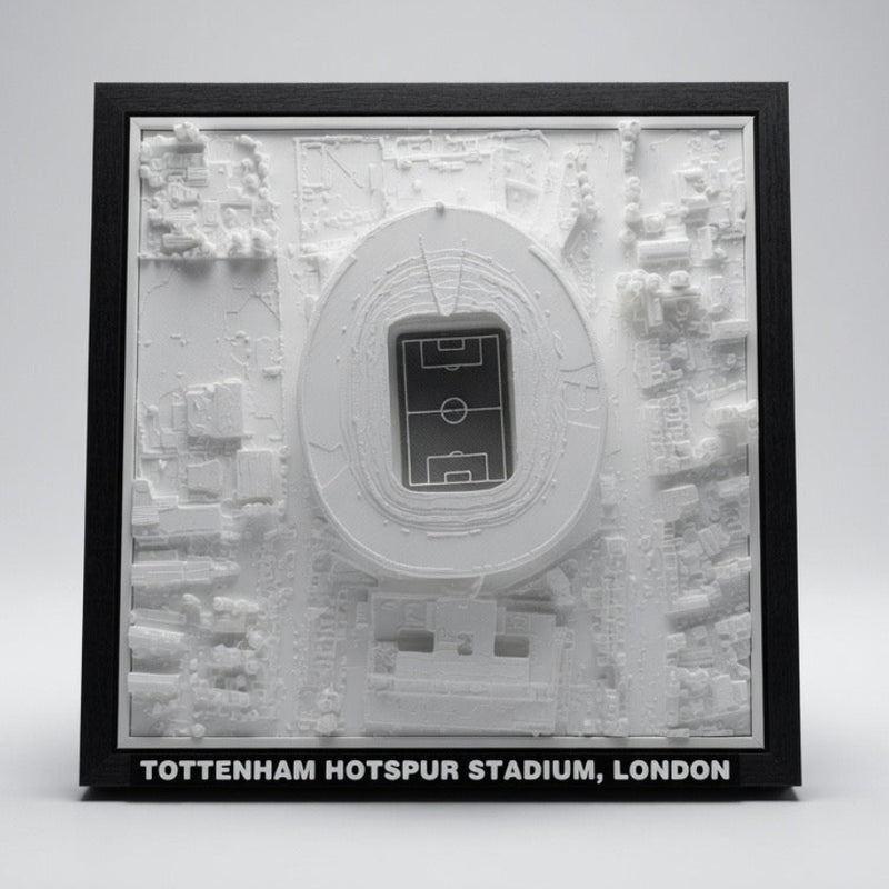 Tottenham Hotspur Stadium 3D Map Artwork