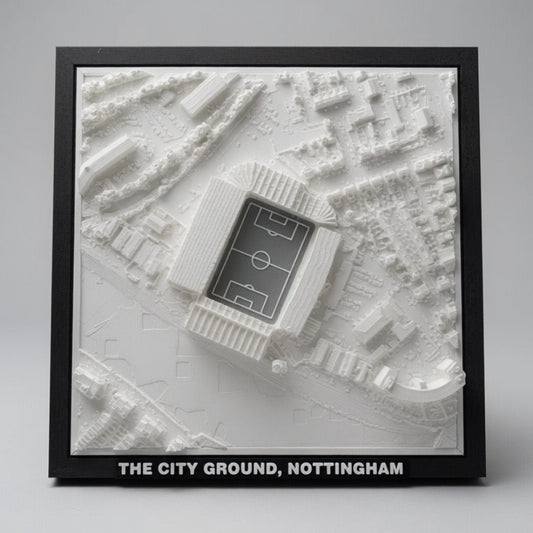 The City Ground 3D Map Artwork