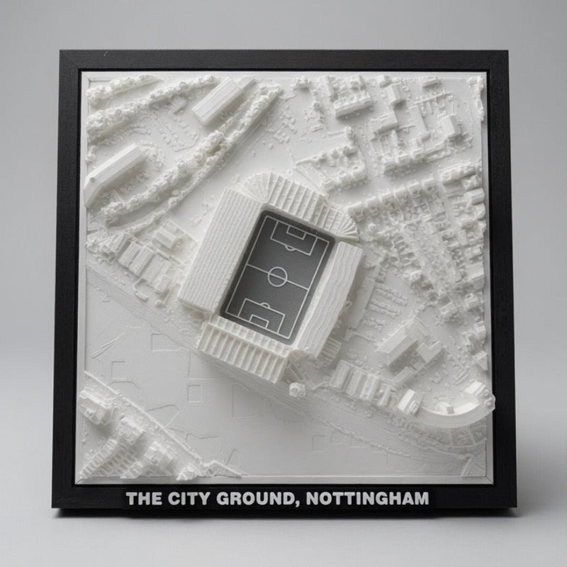 The City Ground 3D Map Artwork