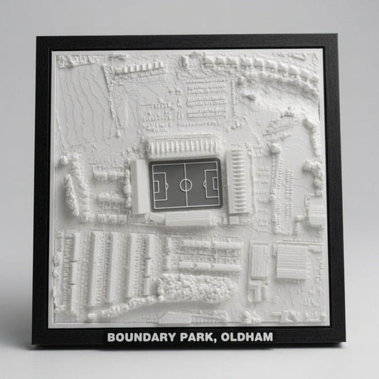 Boundary Park 3D Map Artwork
