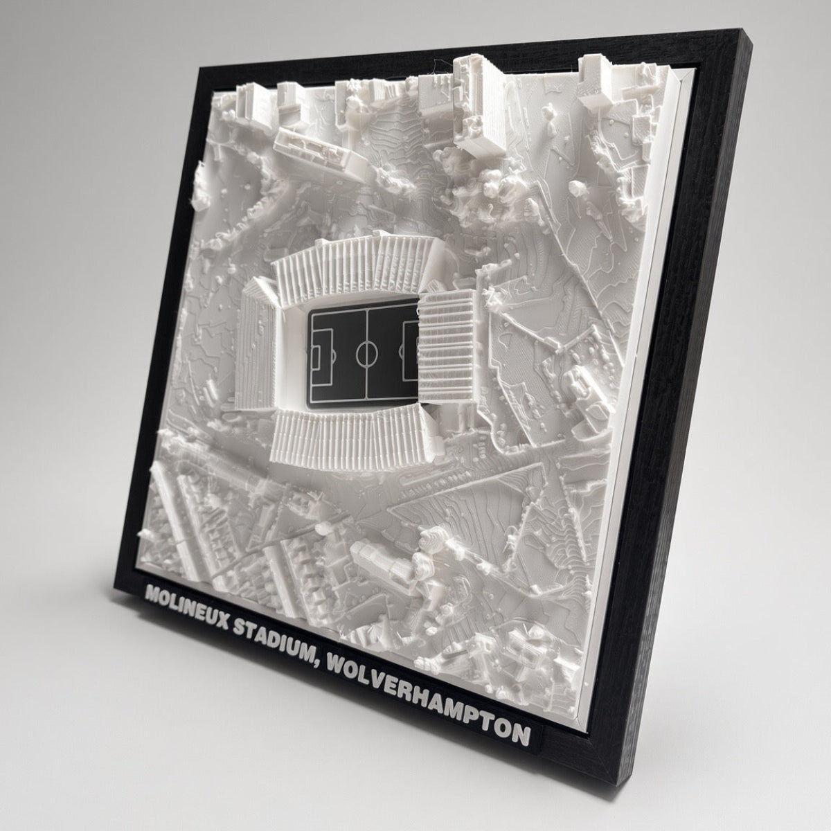 Molineux Stadium 3D Map Artwork