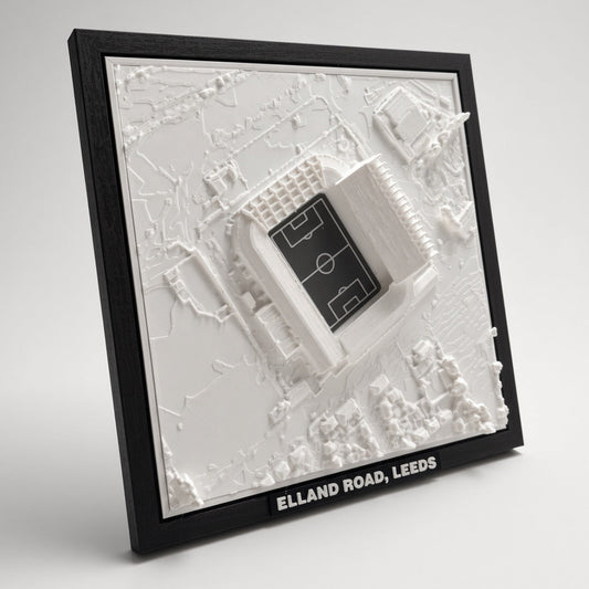 Elland Road 3D Map Artwork