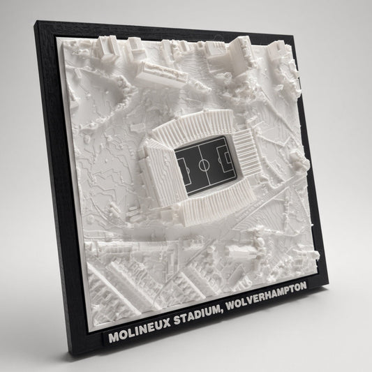 Molineux Stadium 3D Map Artwork