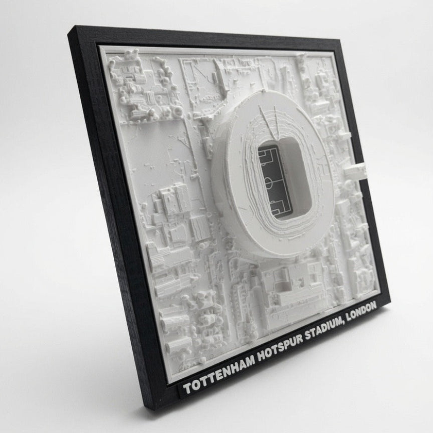 Tottenham Hotspur Stadium 3D Map Artwork