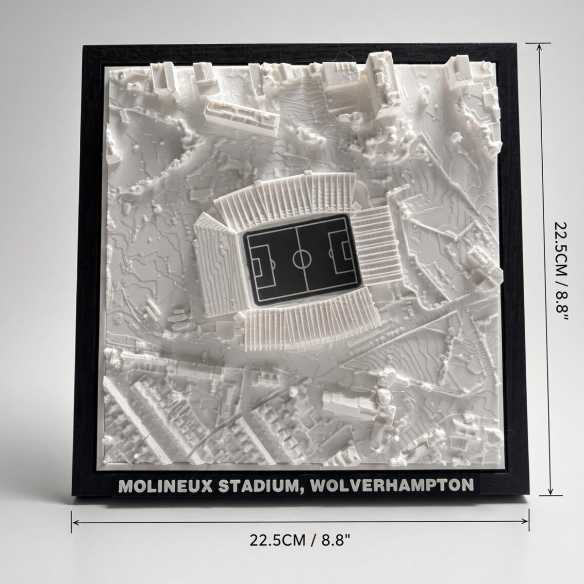 Molineux Stadium 3D Map Artwork