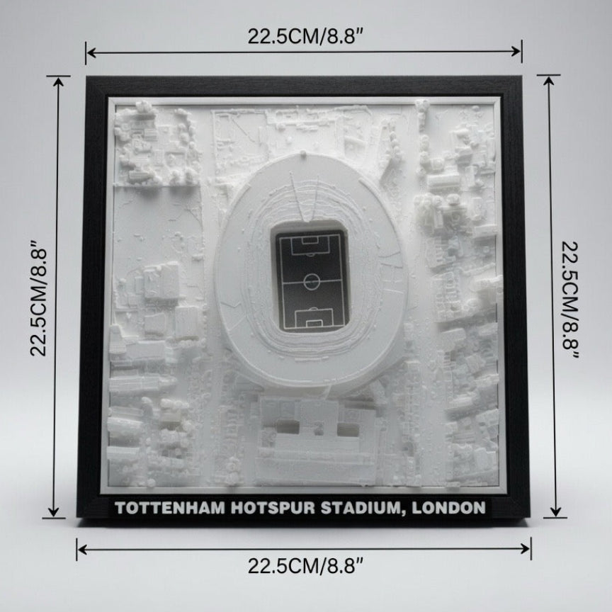 Tottenham Hotspur Stadium 3D Map Artwork