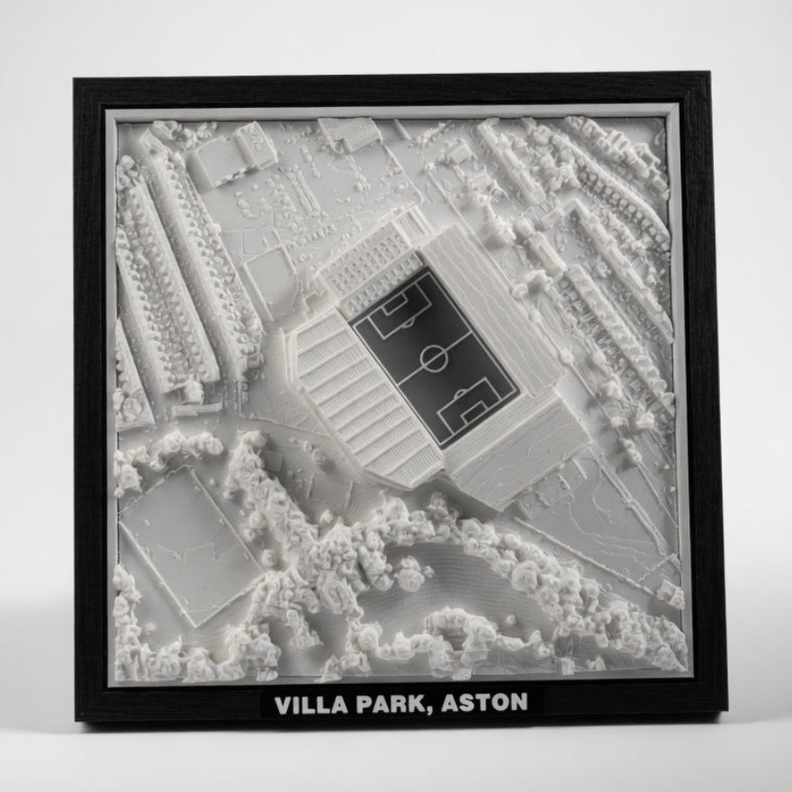 Villa Park 3D Map Artwork