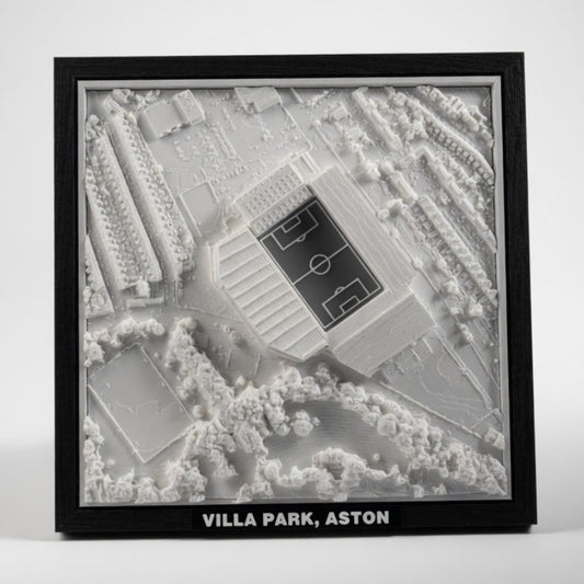 Villa Park 3D Map Artwork