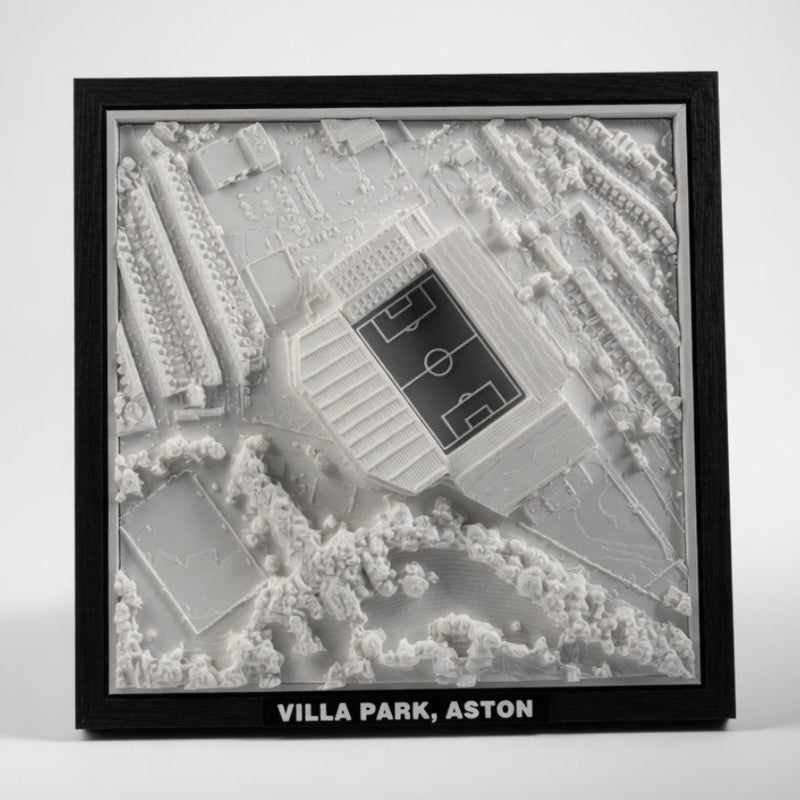 Villa Park 3D Map Artwork