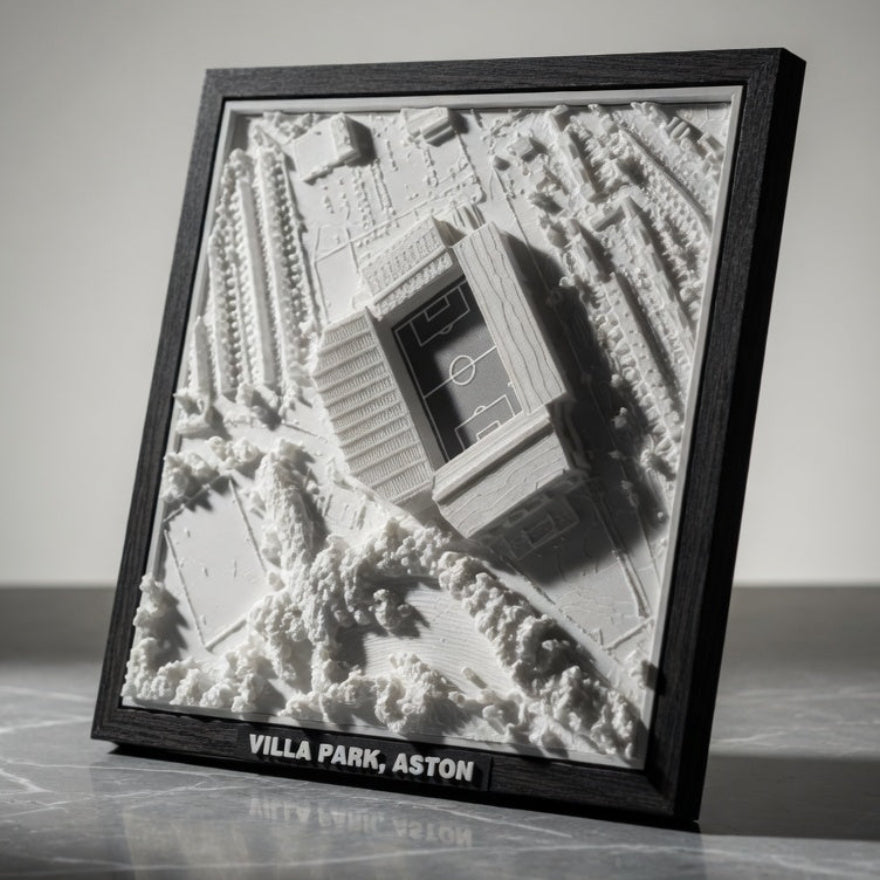 Villa Park 3D Map Artwork